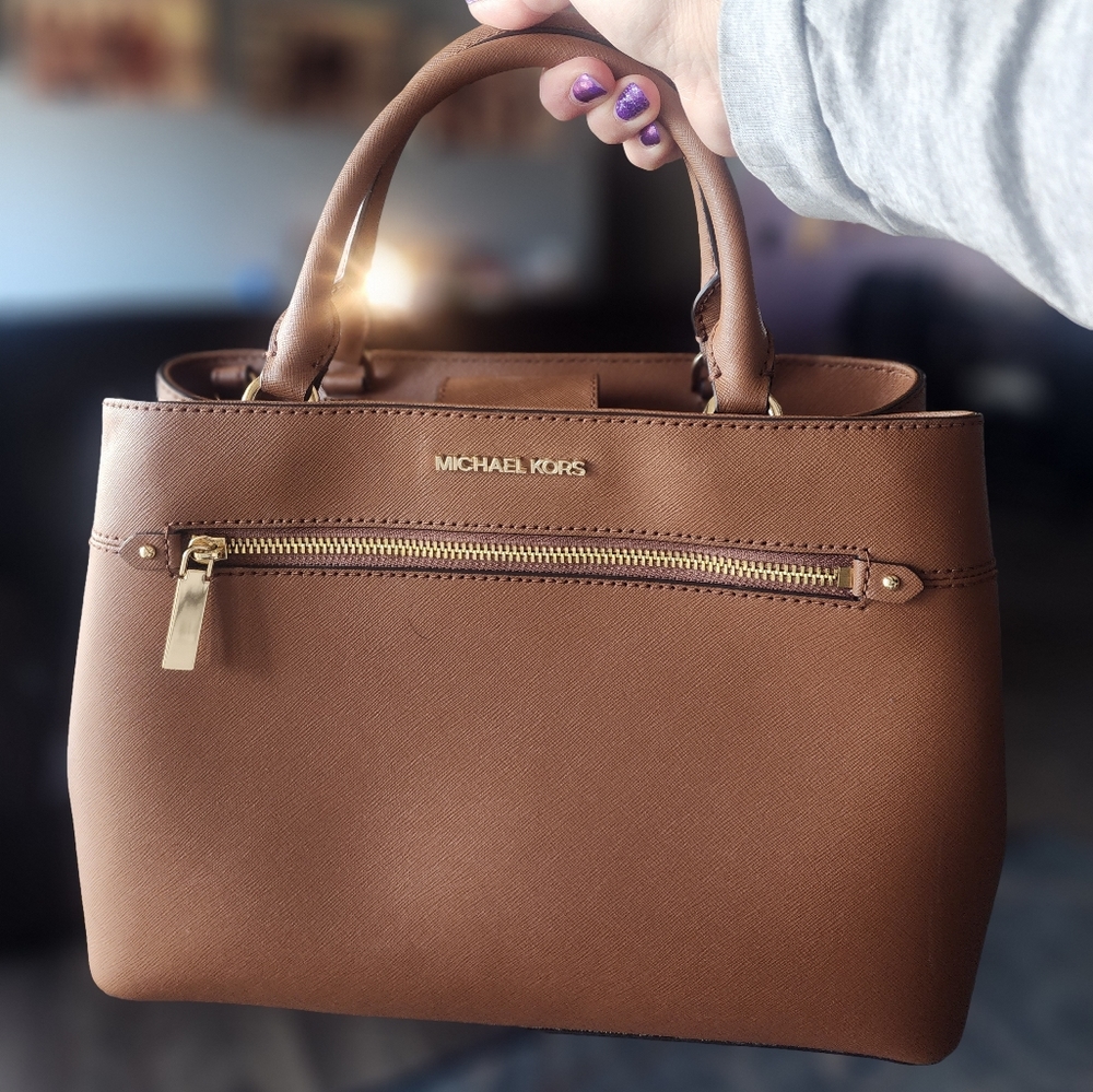 Tan MK bag
